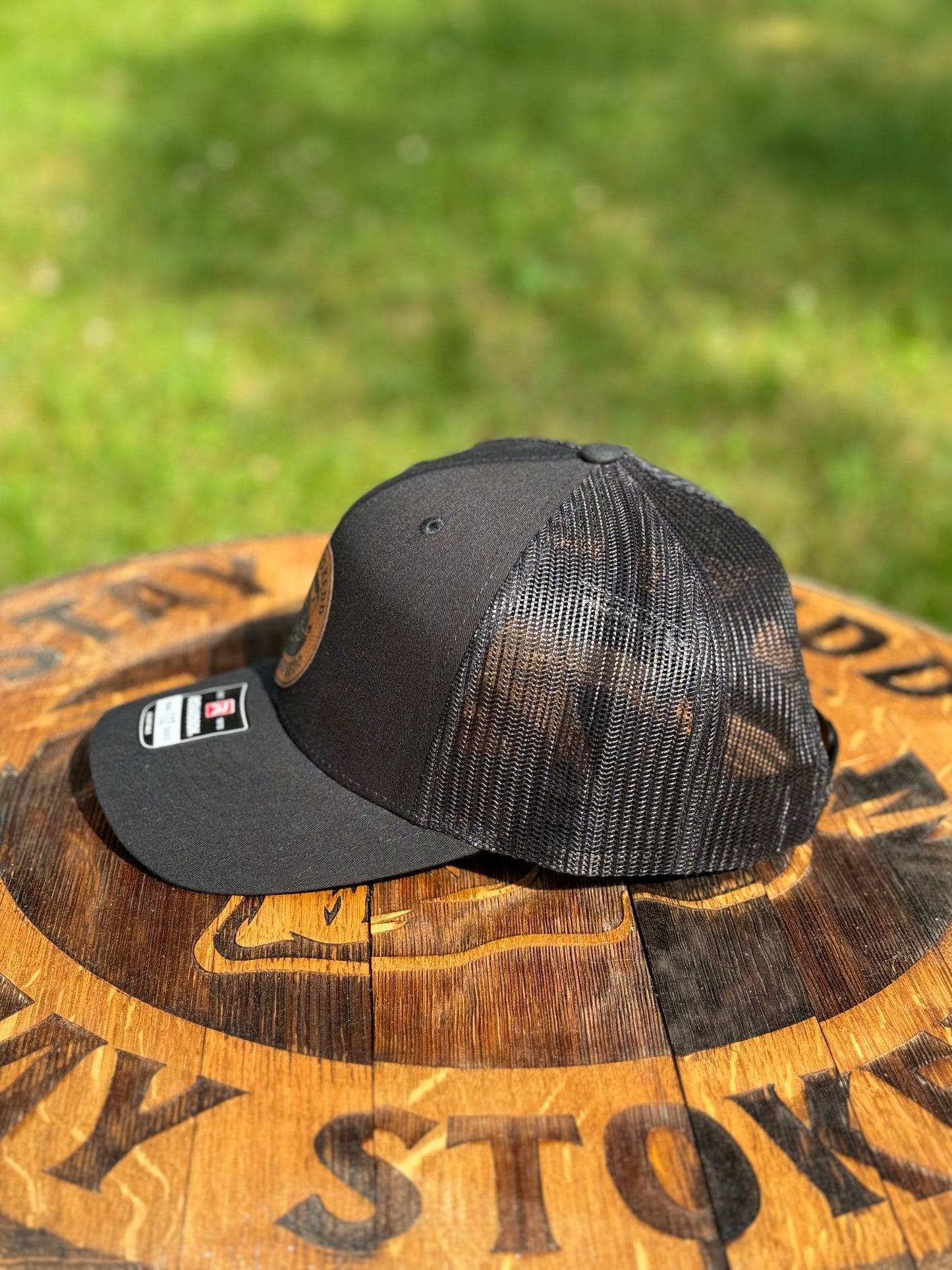 Trucker Hat - Brown on Black