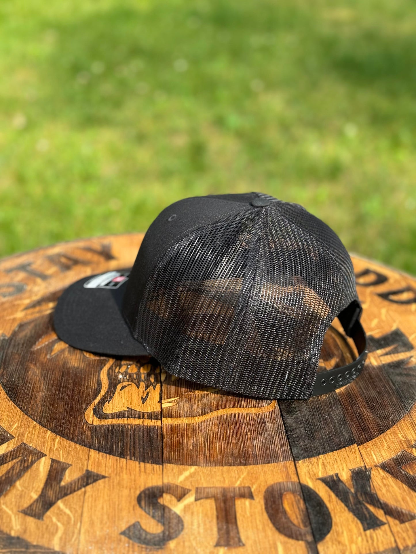 Trucker Hat - Brown on Black