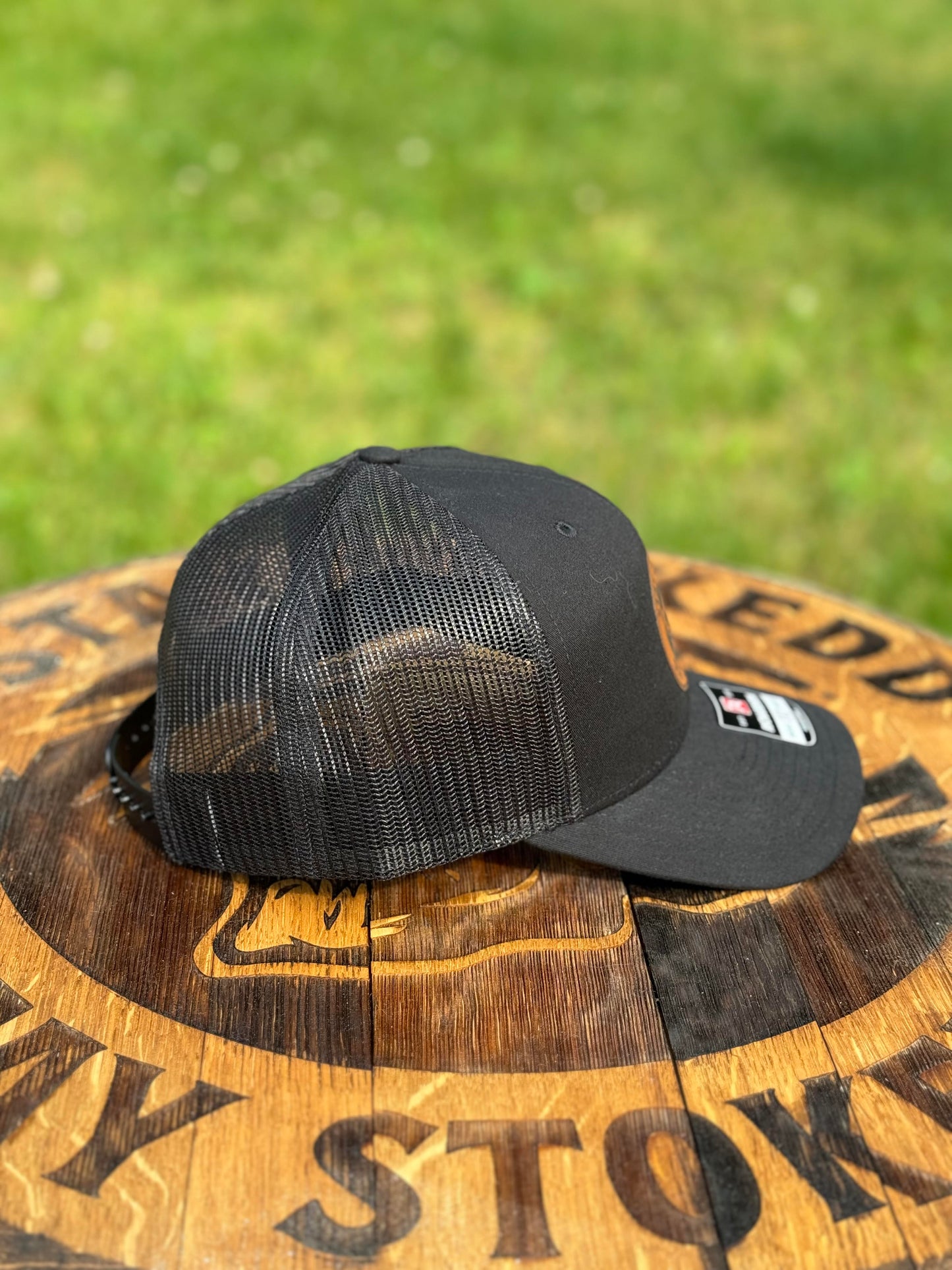 Trucker Hat - Brown on Black