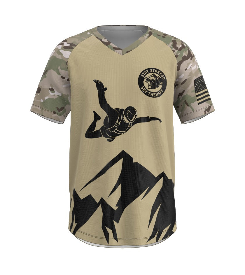 Altitude Skywear Camo "Sky Therapy" Skydive Jersey - Short Sleeve