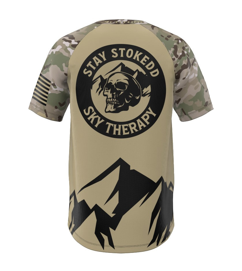 Altitude Skywear Camo "Sky Therapy" Skydive Jersey - Short Sleeve