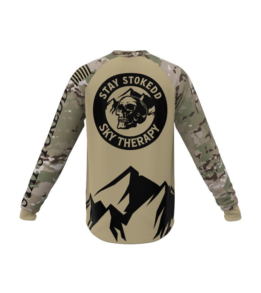 Altitude Skywear Camo "Sky Therapy" Skydive Jersey - Long Sleeve