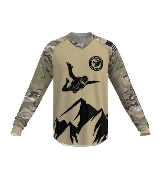 Altitude Skywear Camo "Sky Therapy" Skydive Jersey - Long Sleeve