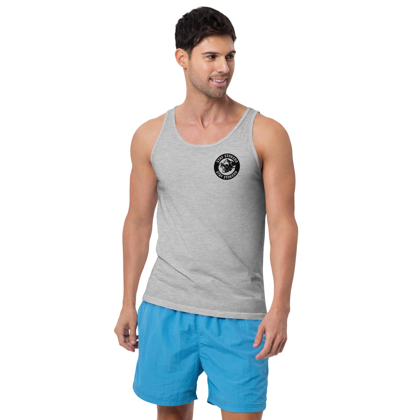 Classic Tank - Front Logo ONLY - Black Logo