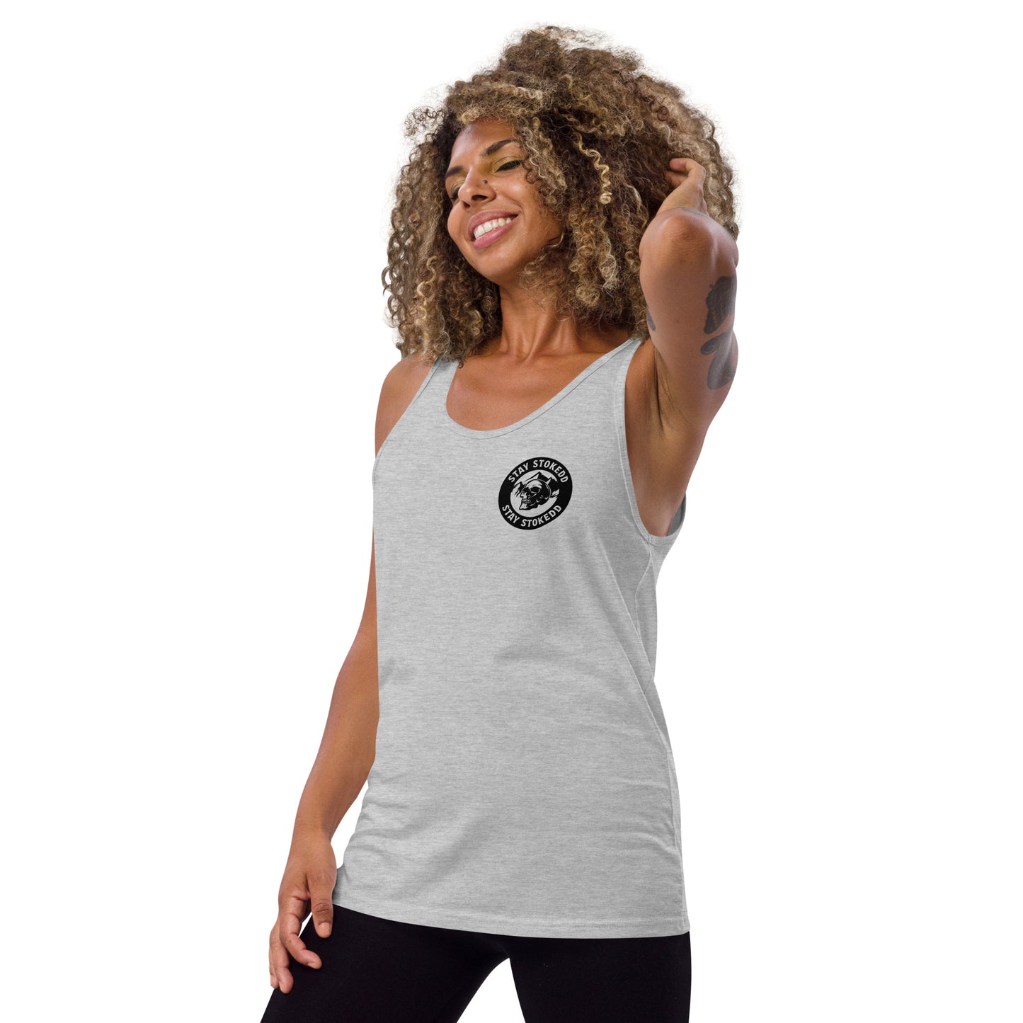 Classic Tank - Front Logo ONLY - Black Logo