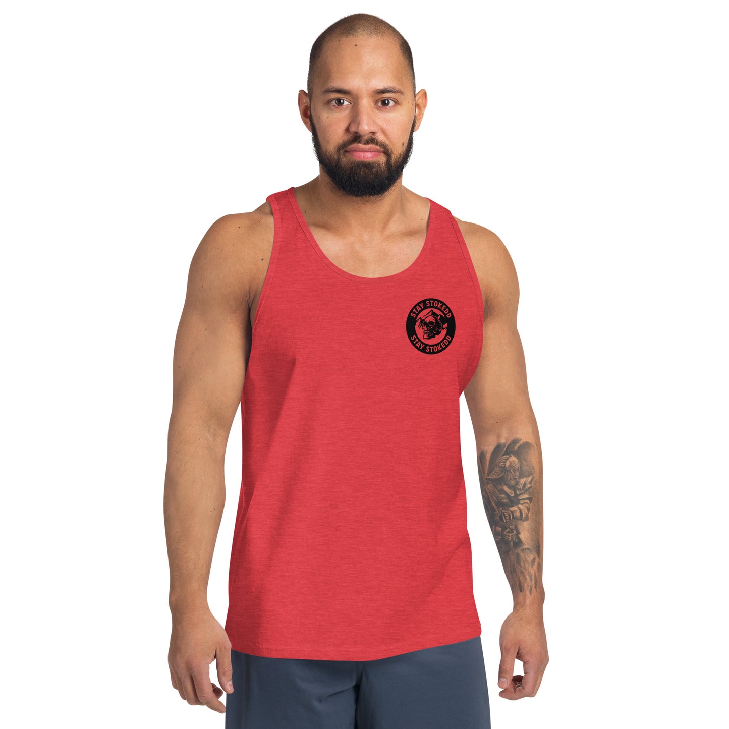 Classic Tank - Front Logo ONLY - Black Logo