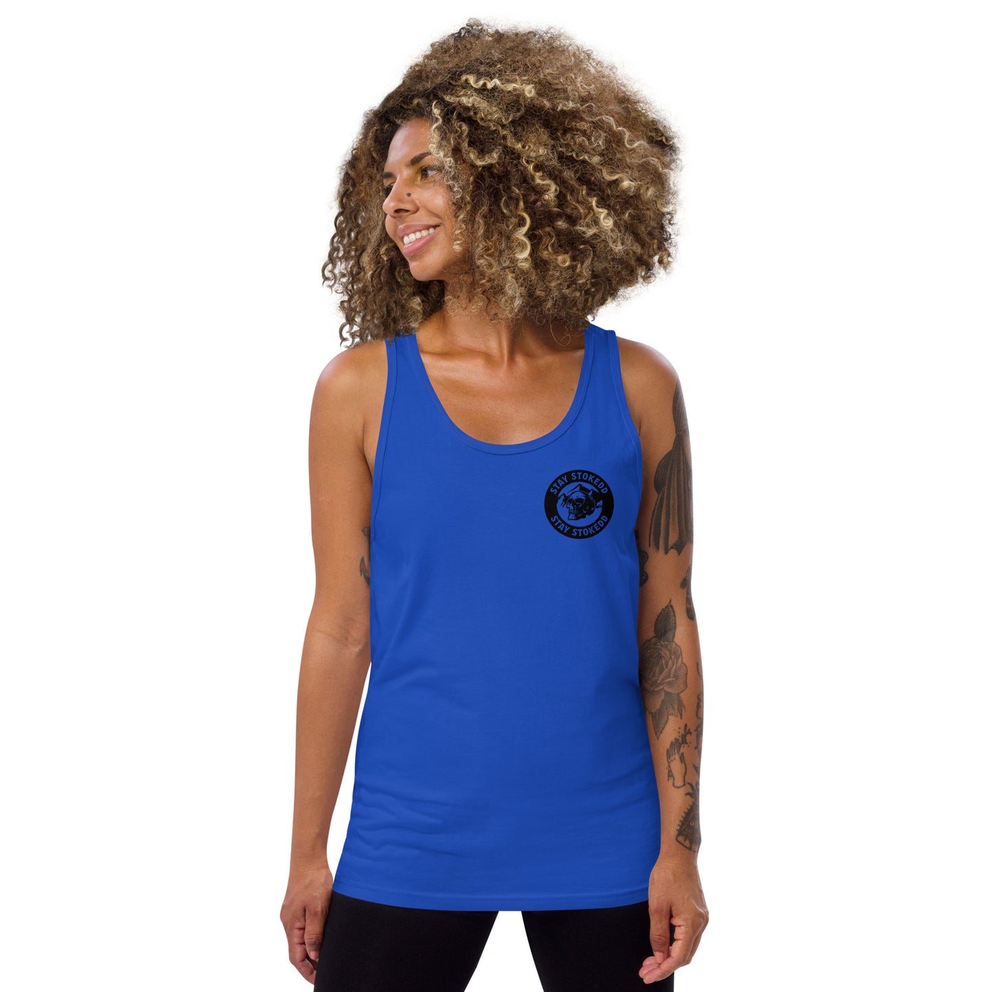 Classic Tank - Front Logo ONLY - Black Logo