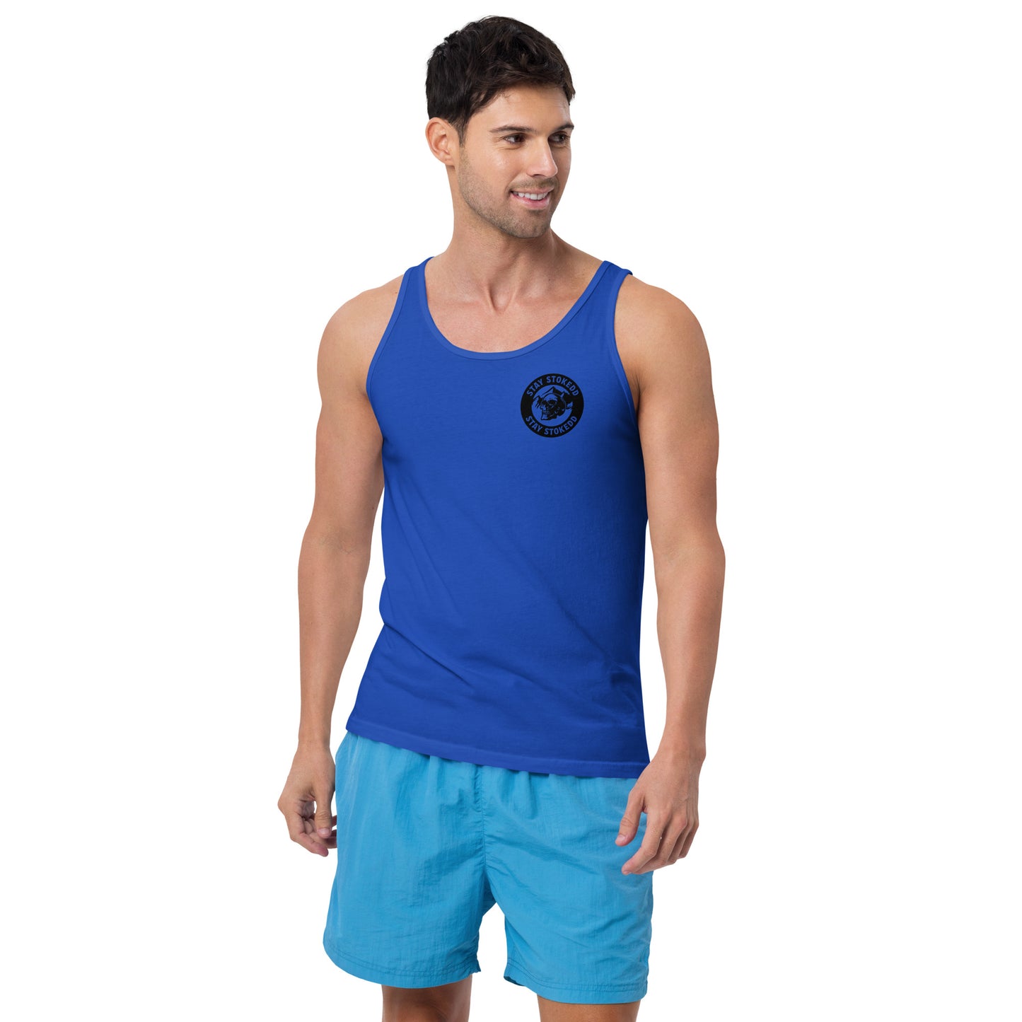 Classic Tank - Front Logo ONLY - Black Logo