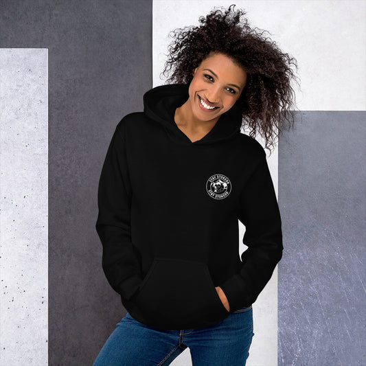 Classic Casual Hoodie - Front Logo ONLY