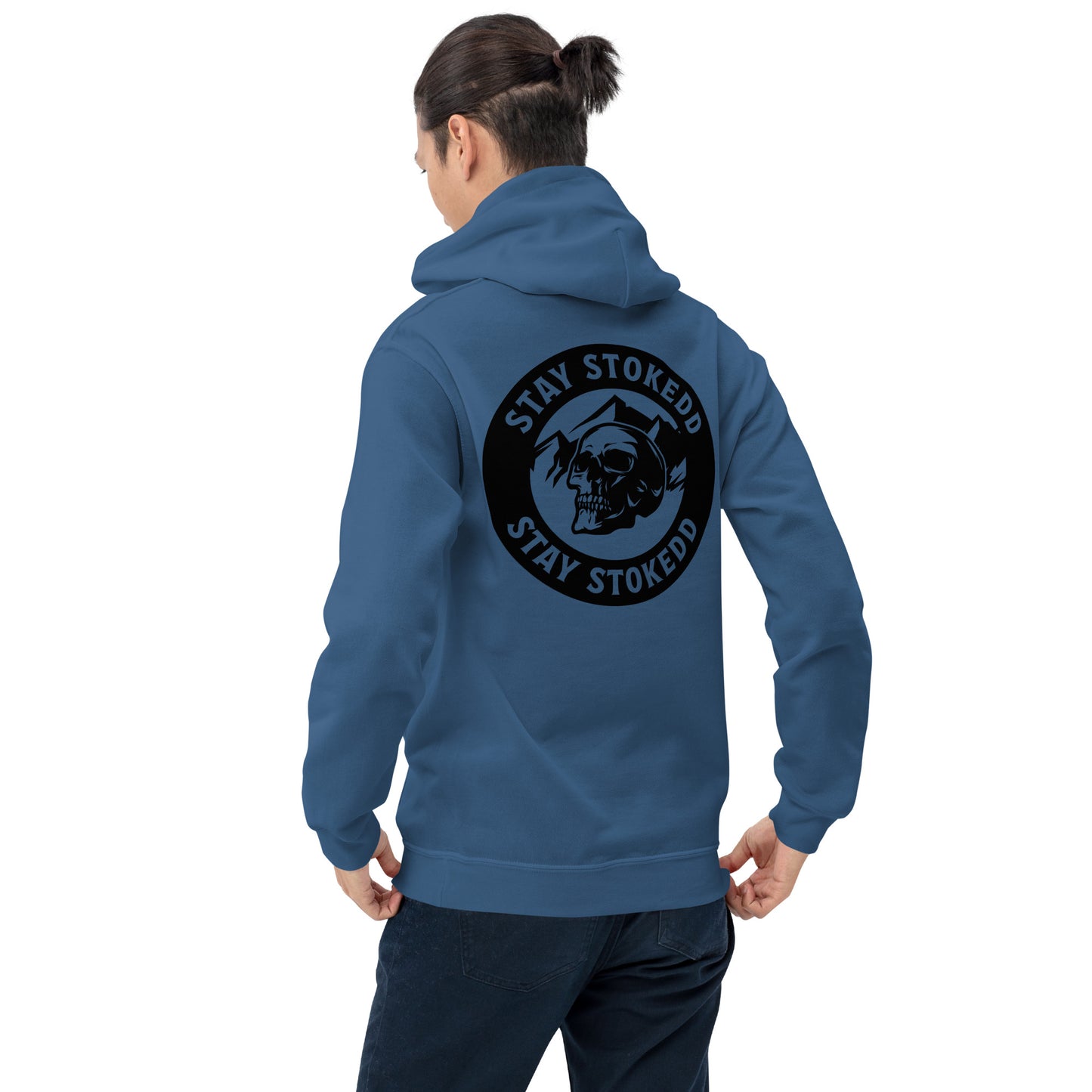 Classic Casual Hoodie - Black Logo