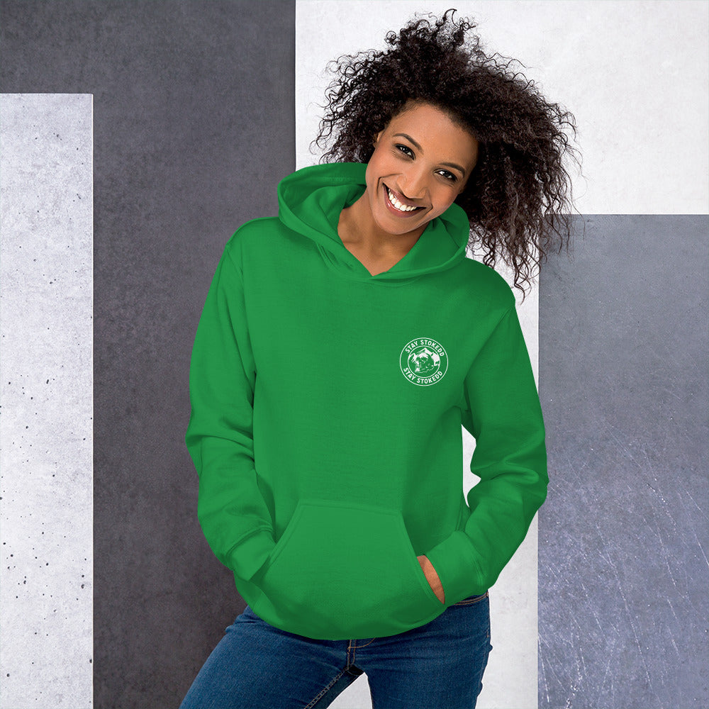 Classic Casual Hoodie - Front Logo ONLY