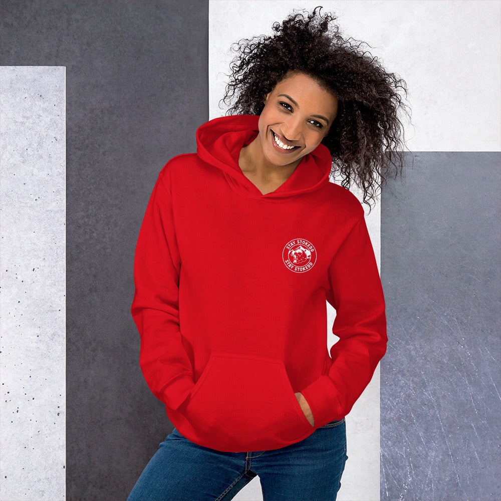 Classic Casual Hoodie - Front Logo ONLY