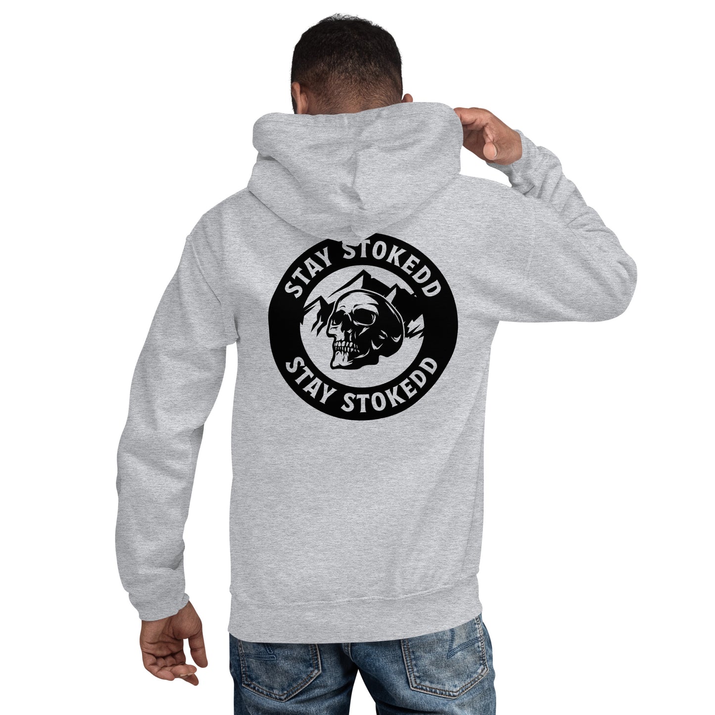 Classic Casual Hoodie - Black Logo