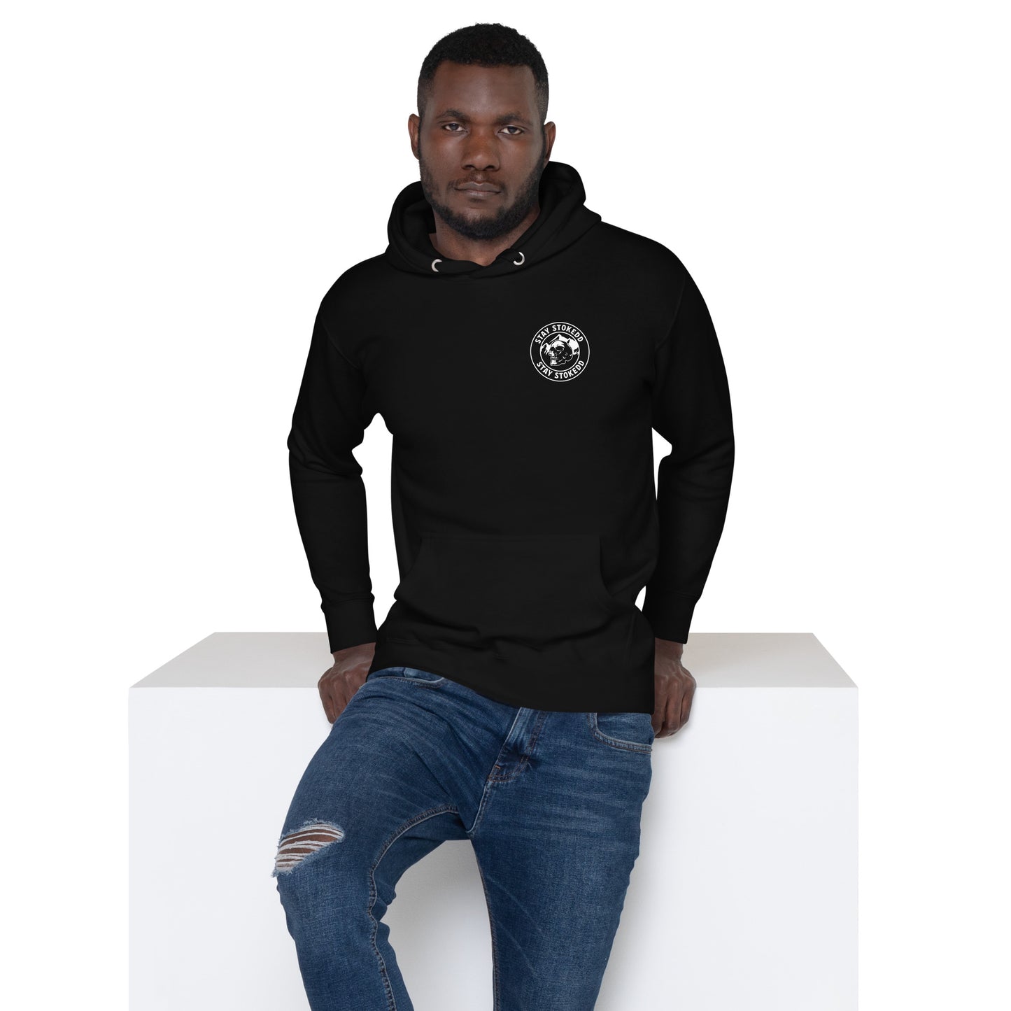 Classic Active Hoodie - Front Logo ONLY