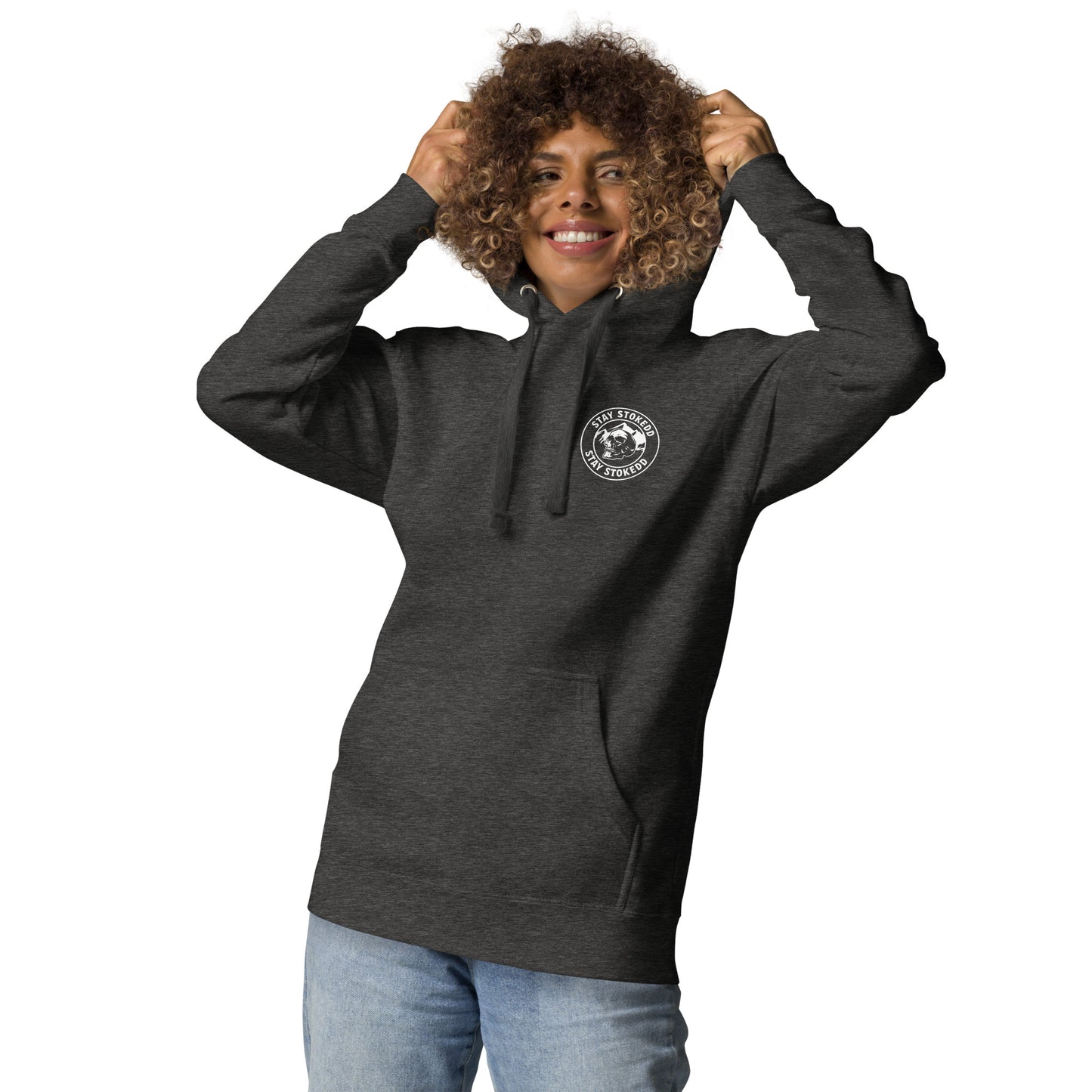 Classic Active Hoodie - Front Logo ONLY