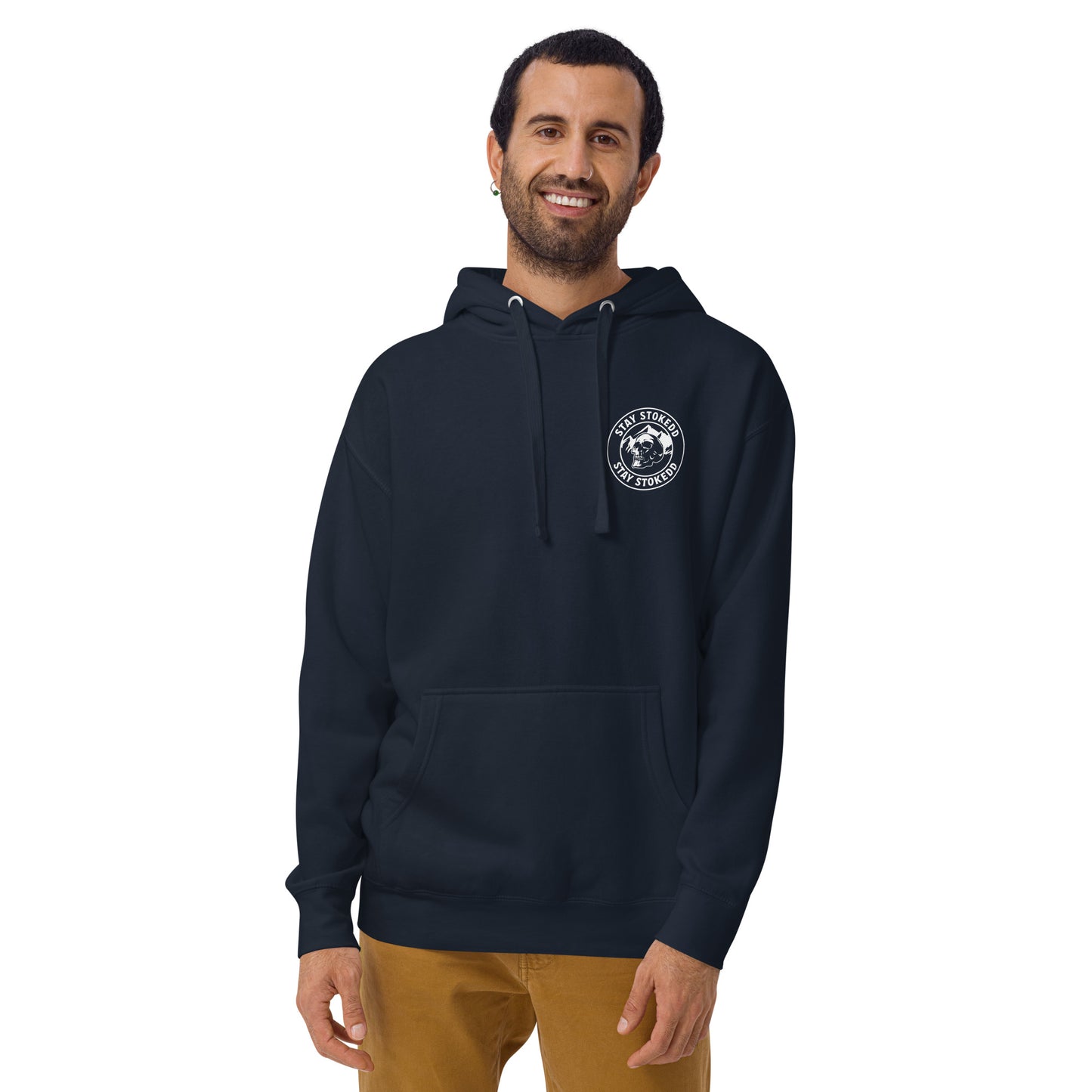 Classic Active Hoodie - Front Logo ONLY