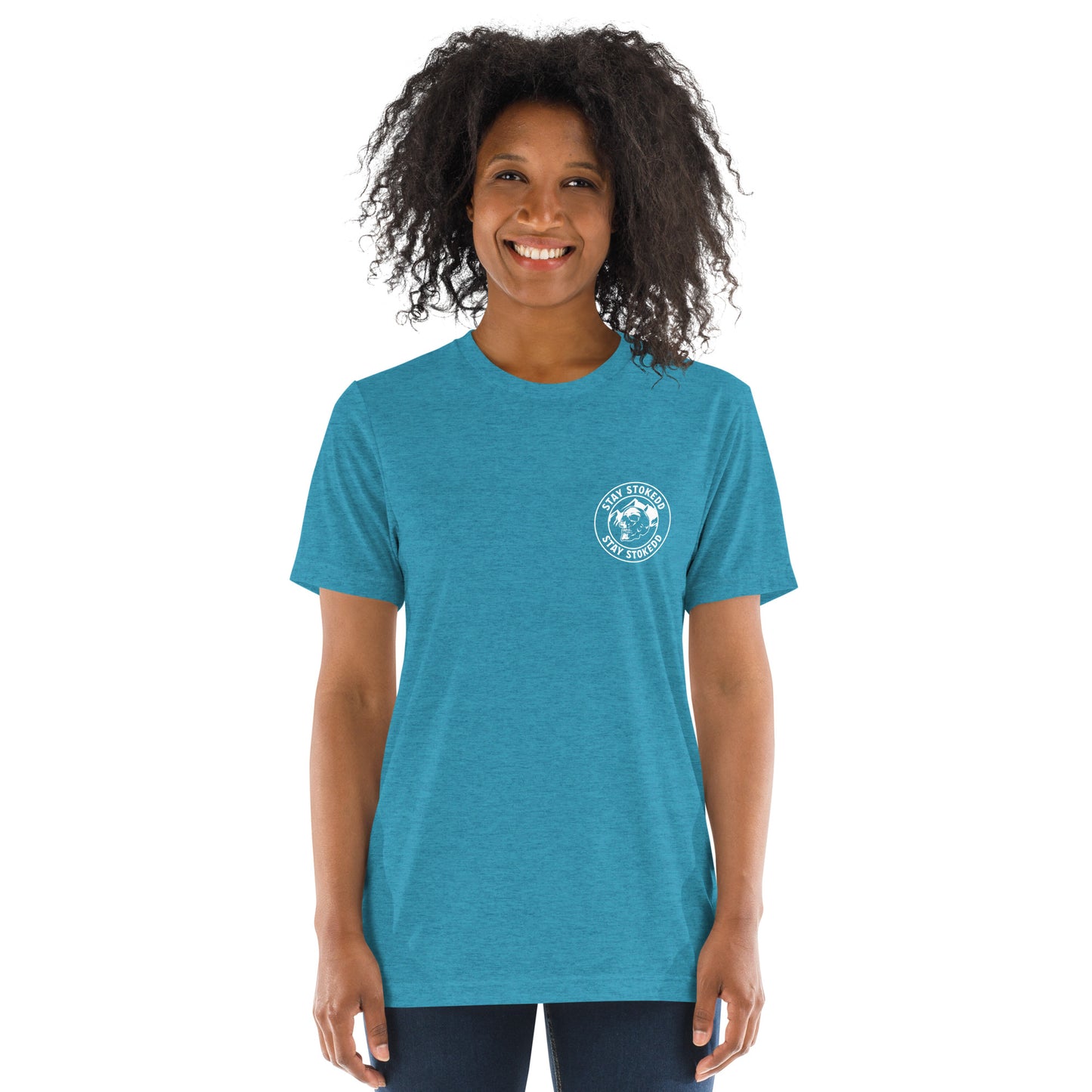 Classic Athletic Tri-blend Tee - Front Logo ONLY