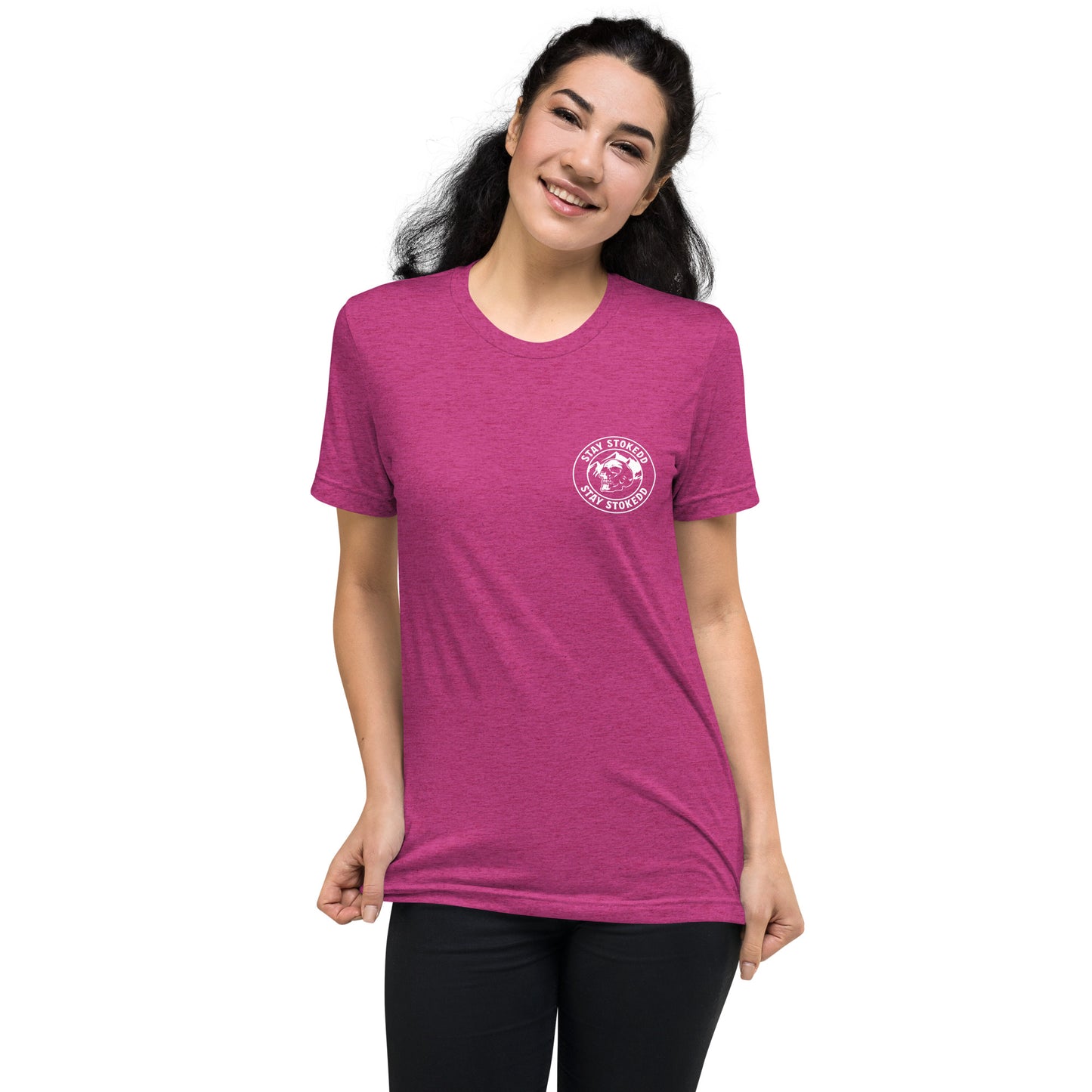 Classic Athletic Tri-blend Tee - Front Logo ONLY