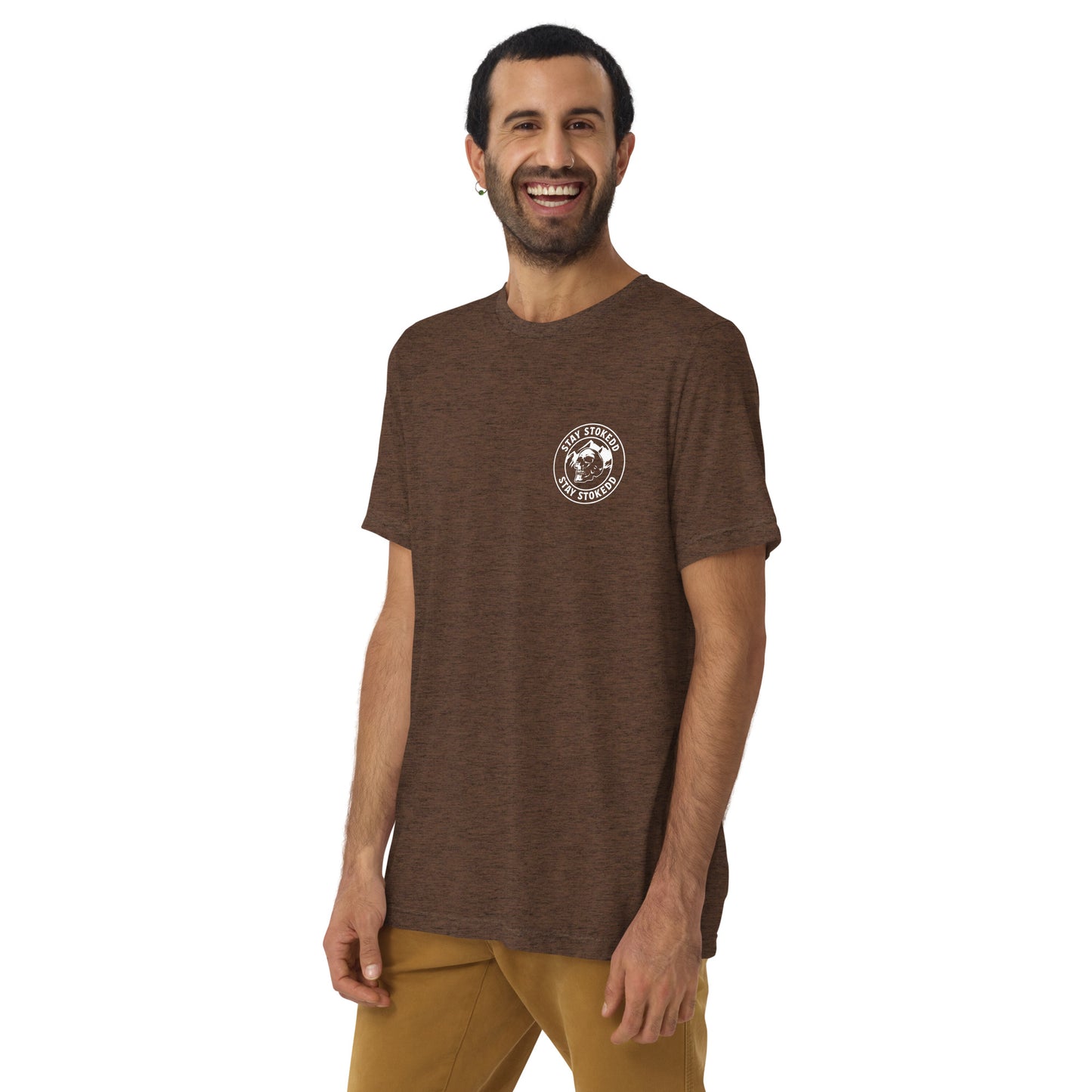 Classic Athletic Tri-blend Tee - Front Logo ONLY