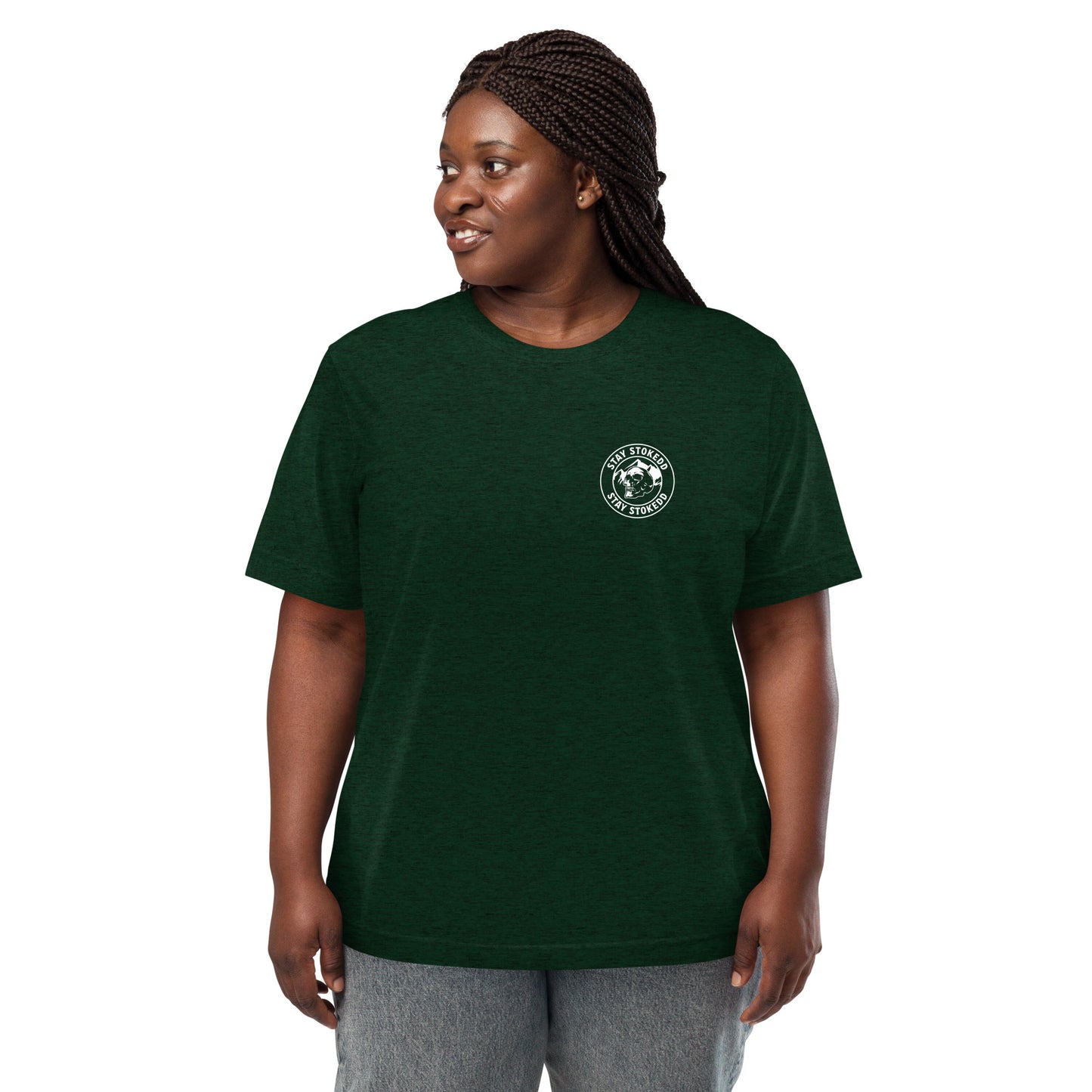 Classic Athletic Tri-blend Tee - Front Logo ONLY