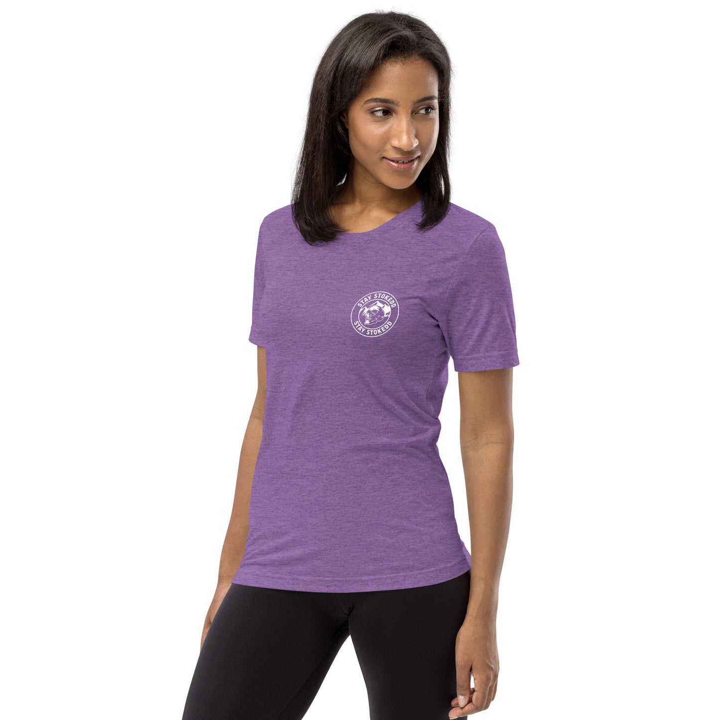 Classic Athletic Tri-blend Tee - Front Logo ONLY