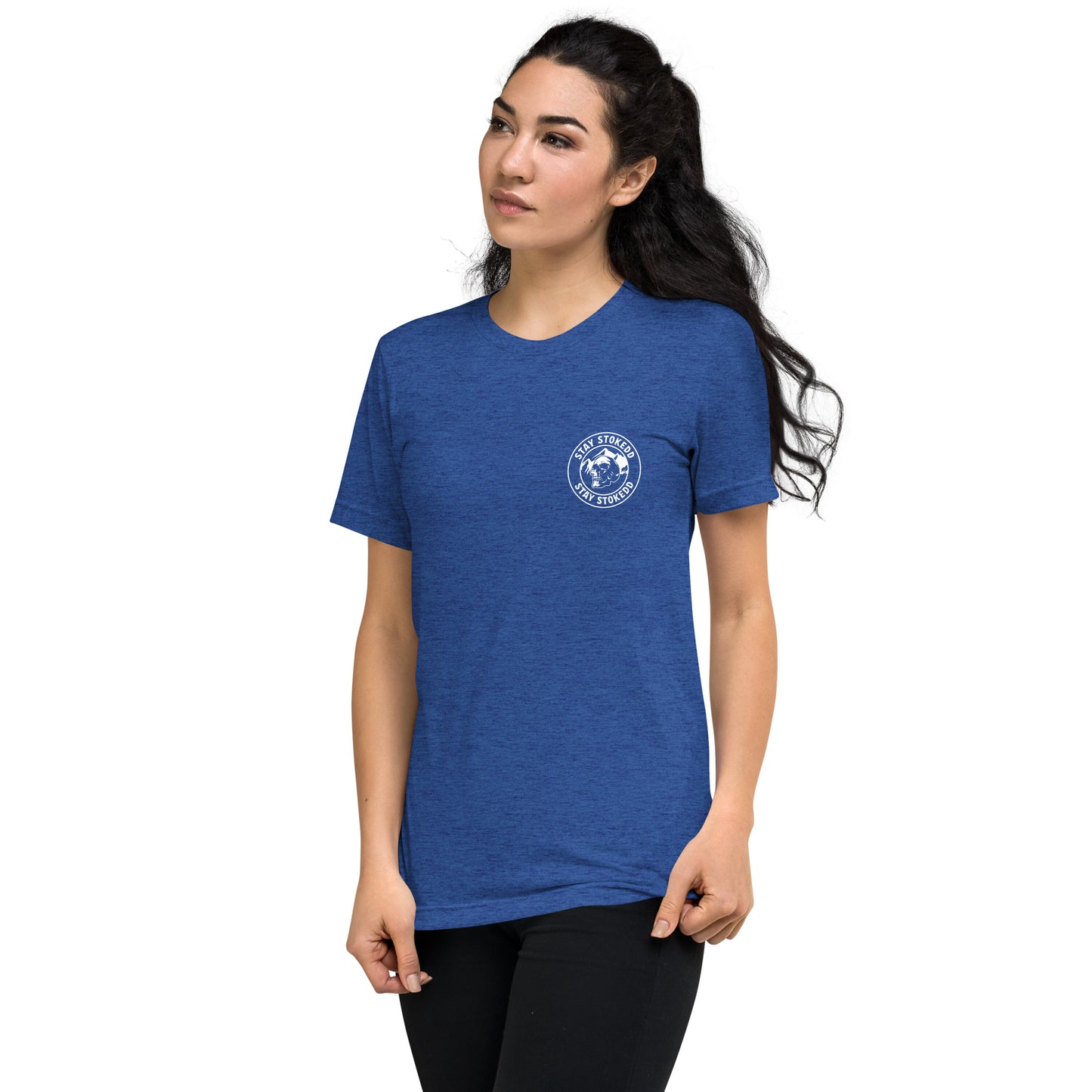 Classic Athletic Tri-blend Tee - Front Logo ONLY